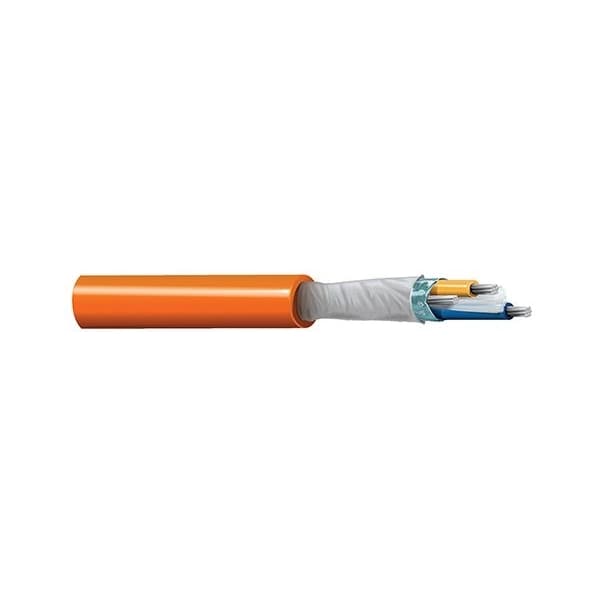 Belden Multi-Conductor Cable, AWM, 18 AWG, 2 C, Light Blue, TPE, Stranded, 600V, Indoor/Outdoor, 5000 ft 2118A 0065000 - main